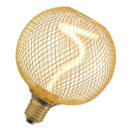Λαμπτήρας Dimming LED DECOR FILAMENT G125 E27/3,5W/230V 1800K χρυσαφί - Osram