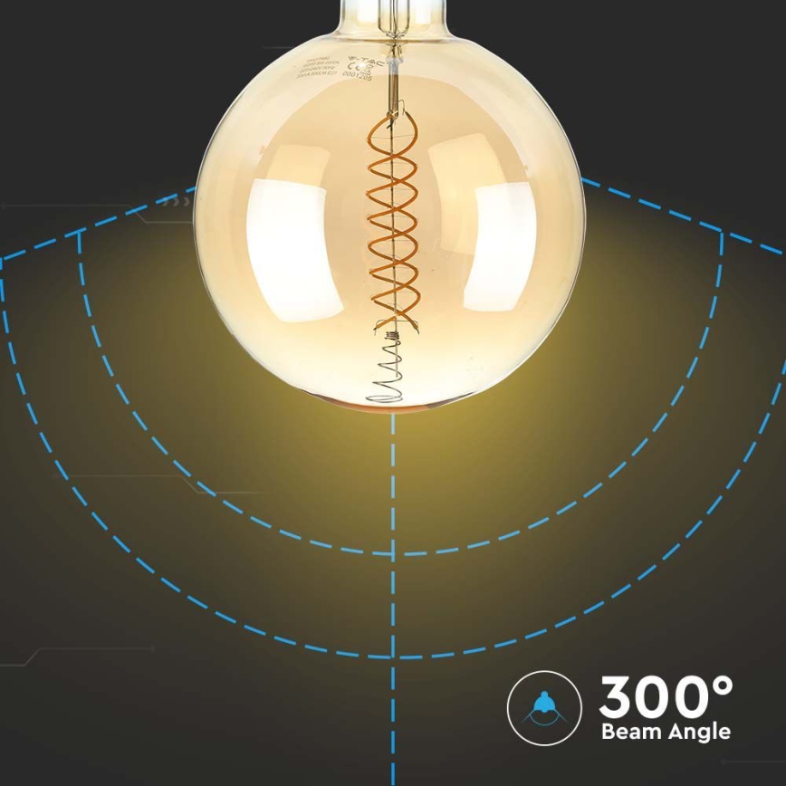 Λαμπτήρας Dimming LED FILAMENT G200 E27/8W/230V 1800K