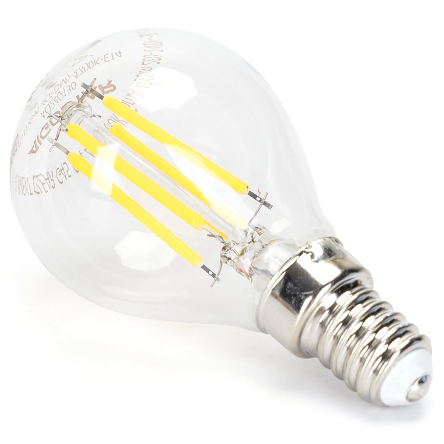 Λαμπτήρας Dimming LED FILAMENT G45 E14/4W/230V 6500K - Aigostar