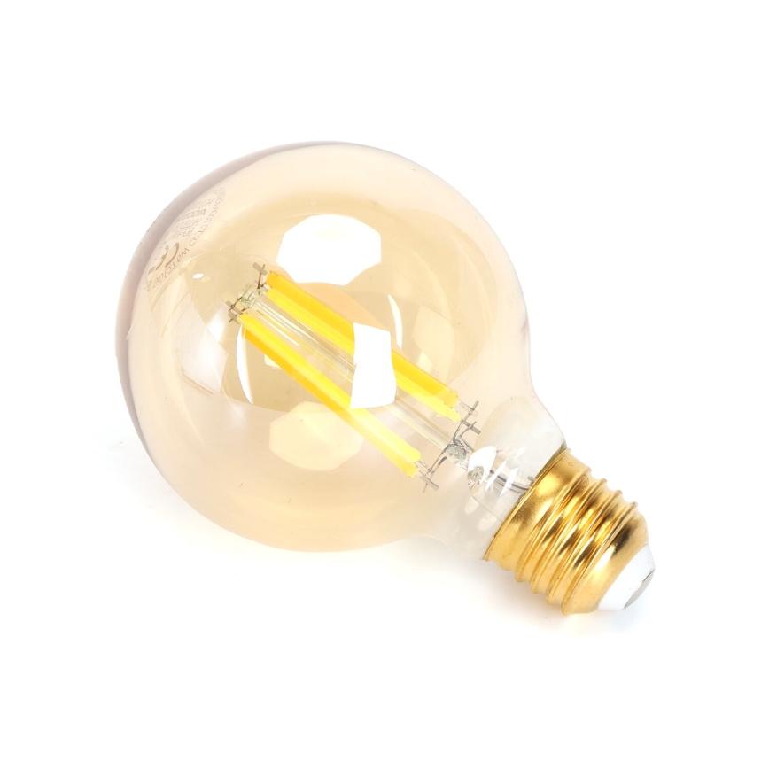 Λαμπτήρας Dimming LED FILAMENT G80 E27/6W/230V 2700-6500K Wi-Fi - Aigostar