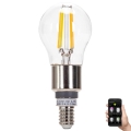 Λαμπτήρας Dimming LED FILAMENT MESH Smart G45 E14/4,5W/230V 2700-6500K - Aigostar