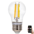 Λαμπτήρας Dimming LED FILAMENT MESH Smart G45 E27/4,5W/230V 2700-6500K - Aigostar