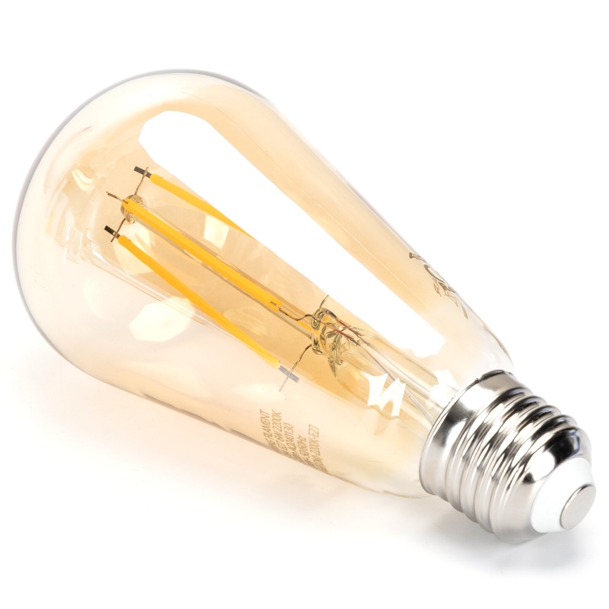 Λαμπτήρας Dimming LED FILAMENT ST64 E27/6W/230V 2200K - Aigostar