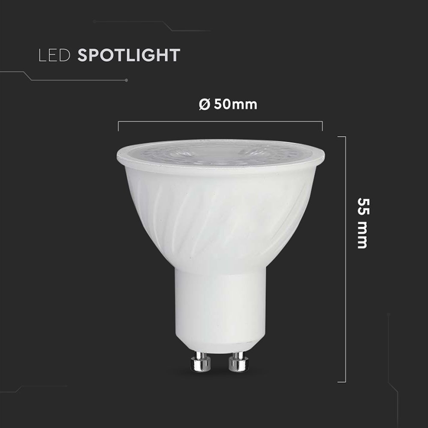 Λαμπτήρας Dimming LED GU10/6W/230V 6500K 38°