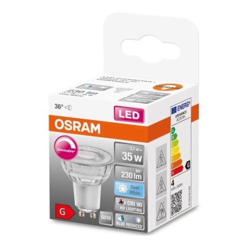 Λαμπτήρας Dimming LED PAR16 GU10/3,7W/230V 4000K CRI 90 - Osram