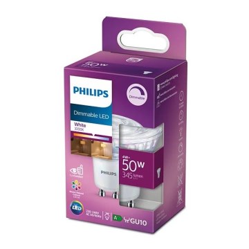Λαμπτήρας Dimming LED Philips PAR16 GU10/4W/230V 3000K CRI 90