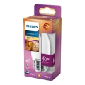 Λαμπτήρας Dimming LED Philips Warm Glow B35 E27/3,4W/230V 2200-2700K CRI 90