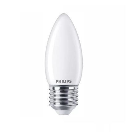 Λαμπτήρας Dimming LED Philips Warm Glow B35 E27/3,4W/230V 2200-2700K CRI 90