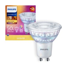 Λαμπτήρας Dimming LED Philips Warm Glow GU10/3,8W/230V 2200-2700K CRI 90