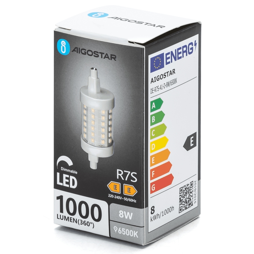 Λαμπτήρας Dimming LED R7s/8W/230V 6500K - Aigostar