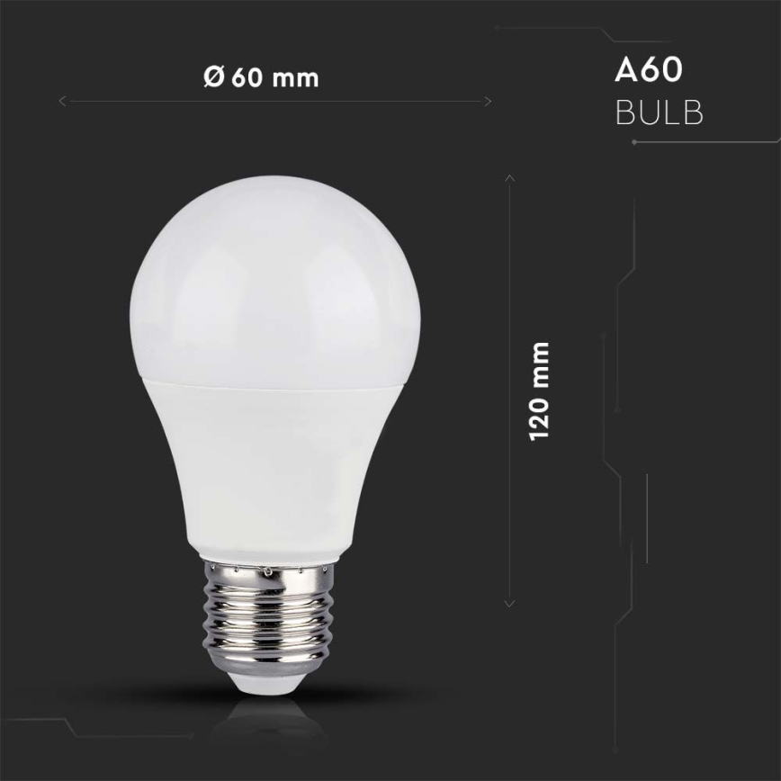 Λαμπτήρας dimming LED RGB A60 E27/8,5W/230V 4000K + τηλεχειριστήριο