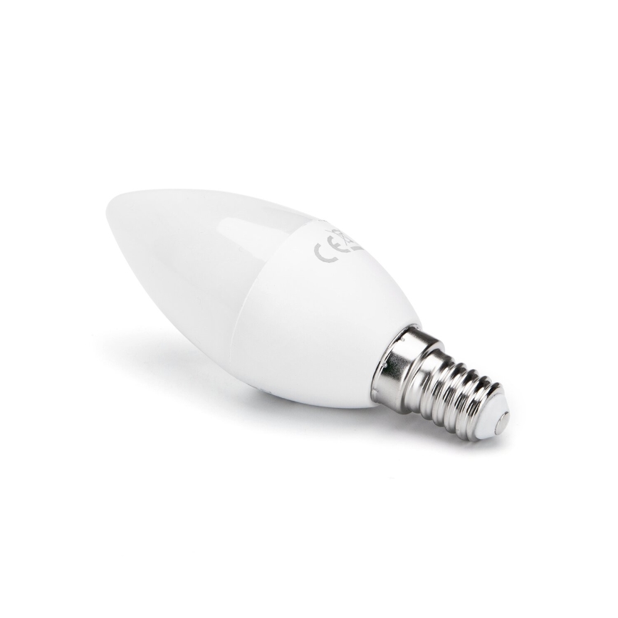 Λαμπτήρας dimming LED RGB E14/4,8W/230V 3000K + τηλεχειριστήριο - Aigostar