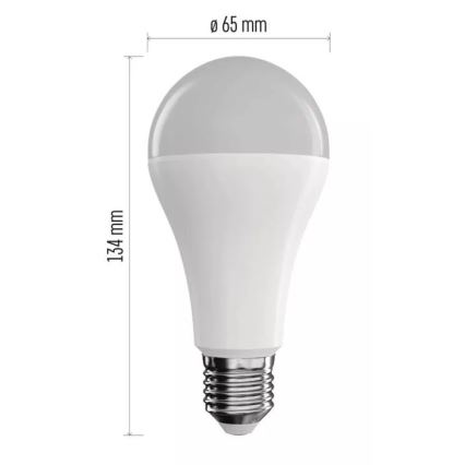 Λαμπτήρας dimming LED RGB GoSmart A65 E27/14W/230V 2700-6500K Wi-Fi Tuya