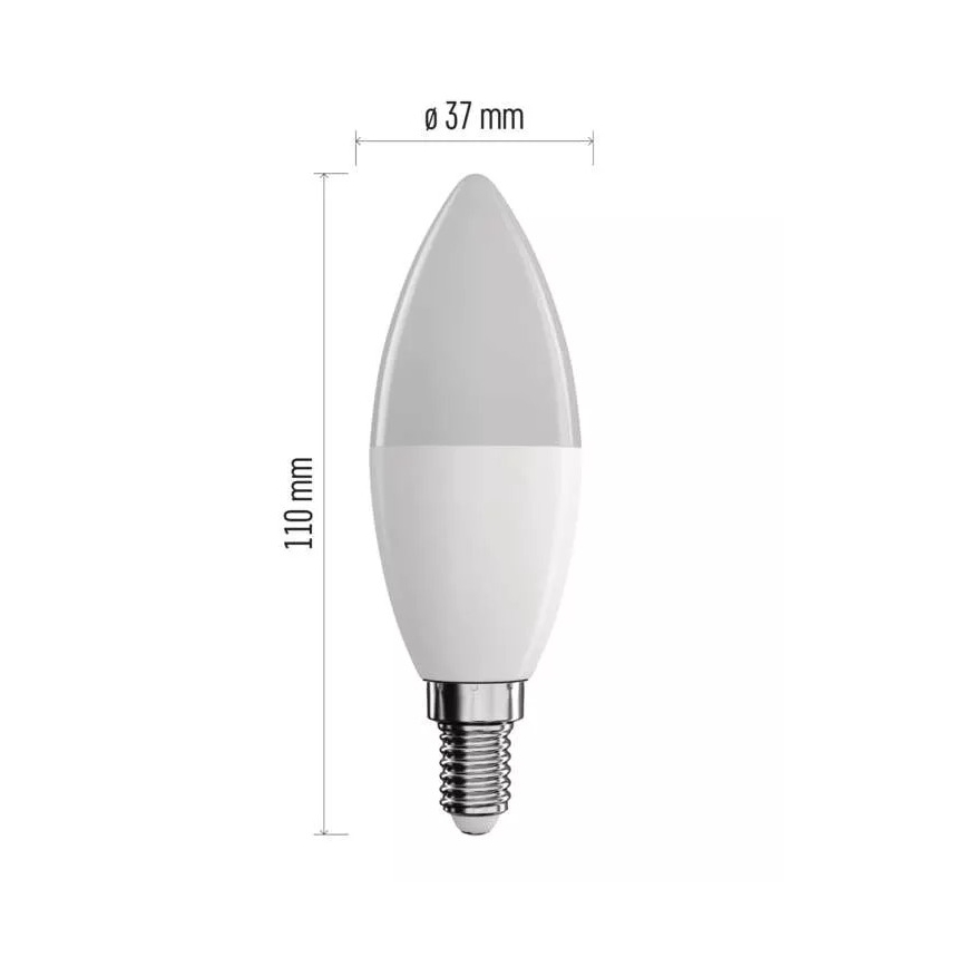 Λαμπτήρας dimming LED RGB GoSmart E14/4,8W/230V 2700-6500K Tuya