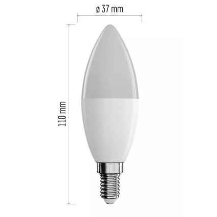 Λαμπτήρας dimming LED RGB GoSmart E14/4,8W/230V 2700-6500K Wi-Fi Tuya