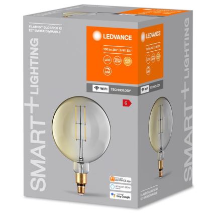 Λαμπτήρας Dimming LED SMART+ GLOBE G200 E27/6W/230V 2500K Wi-Fi - Ledvance