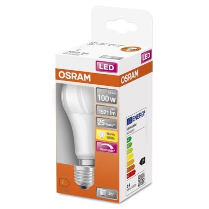 Λαμπτήρας Dimming LED SUPERSTAR E27/14W/230V 2700K - Osram