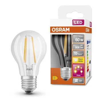 Λαμπτήρας Dimming LED VINTAGE A60 E27/7W/230V 2700K - Osram