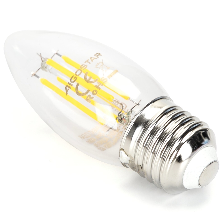 Λαμπτήρας Dimming LED VINTAGE C35 E27/4W/230V 6500K - Aigostar