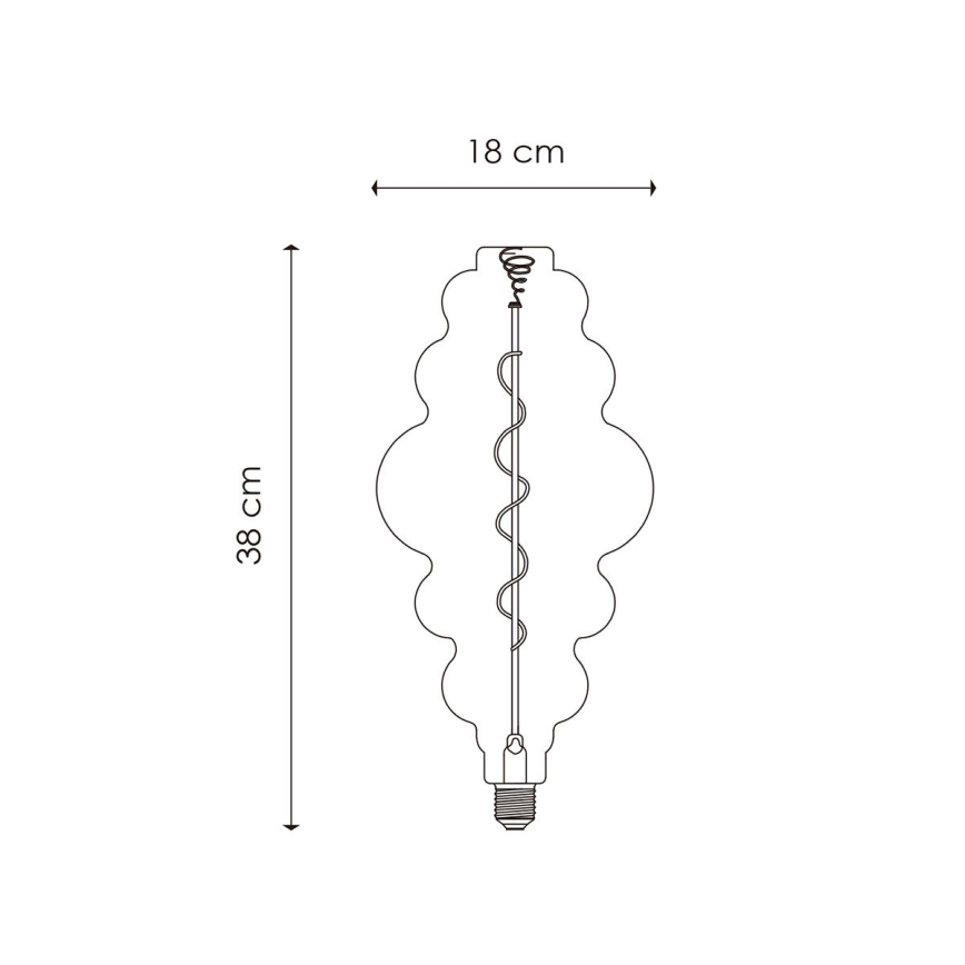 Λαμπτήρας Dimming LED VINTAGE EDISON E27/4W/230V 3000K CRI 90