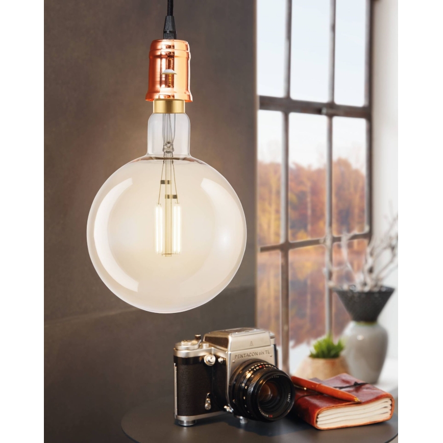 Λαμπτήρας Dimming LED VINTAGE G200 E27/4W/230V 2200K - Eglo 12593
