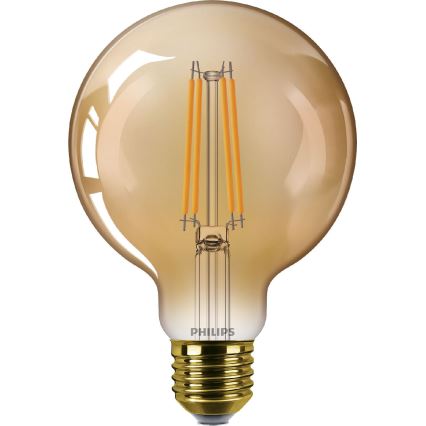 Λαμπτήρας Dimming LED VINTAGE Philips G95 E27/7W/230V 1800K