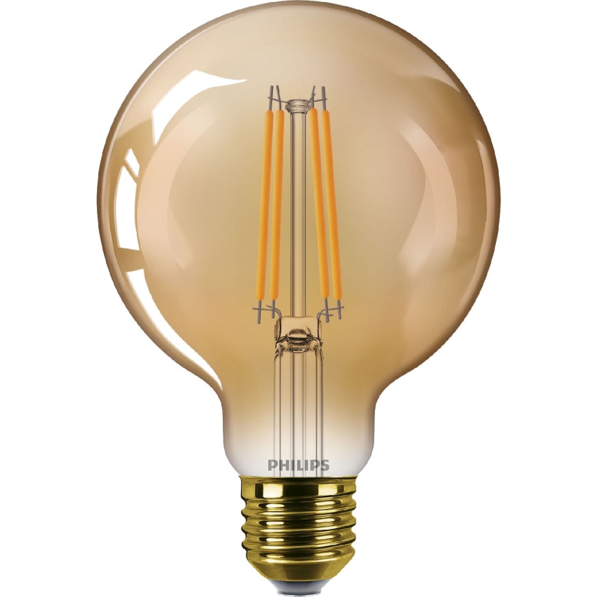 Λαμπτήρας Dimming LED VINTAGE Philips G95 E27/7W/230V 1800K
