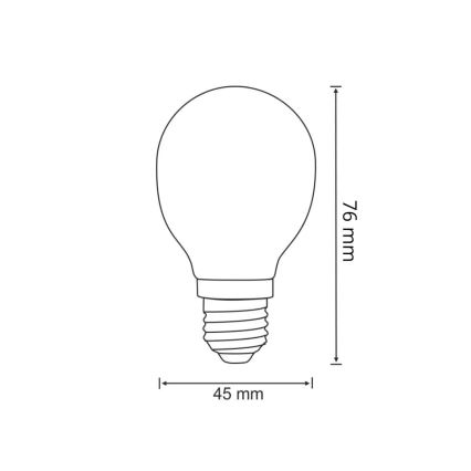 Λαμπτήρας LED 1xE27/2,5W/230V 3000K