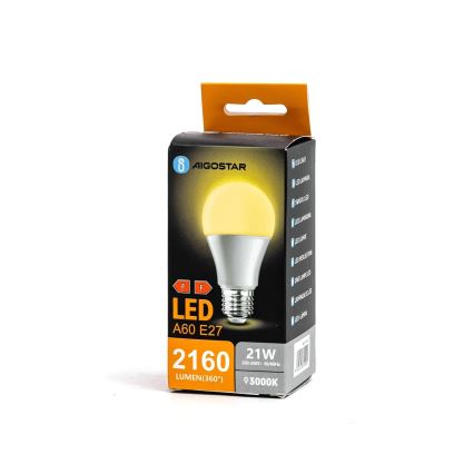 Λαμπτήρας LED A60 E27/21W/230V 3000K - Aigostar