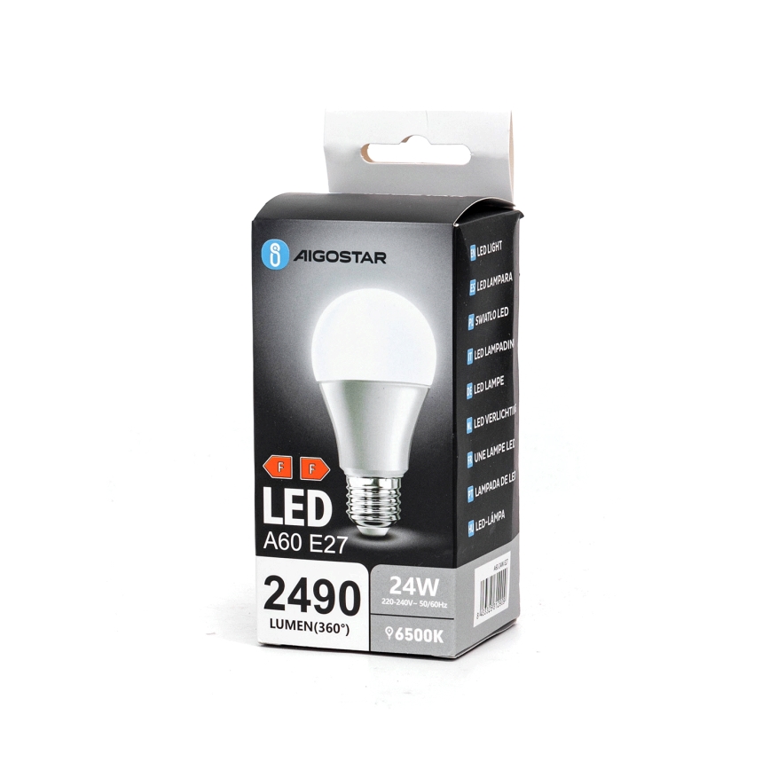 Λαμπτήρας LED A60 E27/24W/230V 6500K - Aigostar
