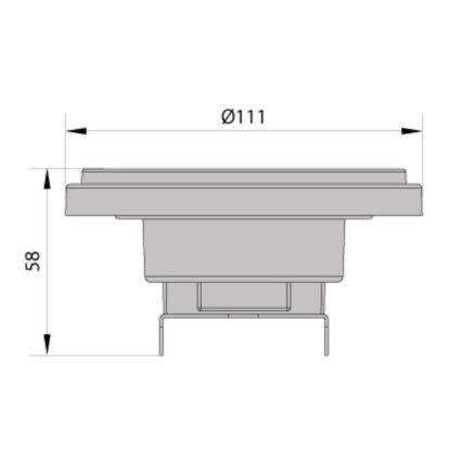 Λαμπτήρας LED  AR111 G53/12W/12V 4000K