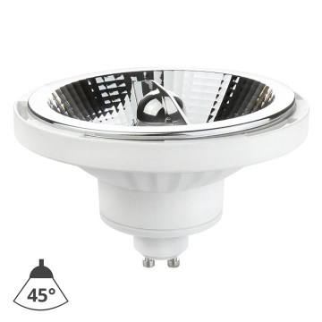 Λαμπτήρας LED AR111 GU10/12W/12V 6000K 45° λευκό