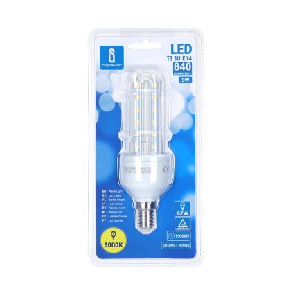 Λαμπτήρας LED B5 E14/9W/230V 3000K - Aigostar