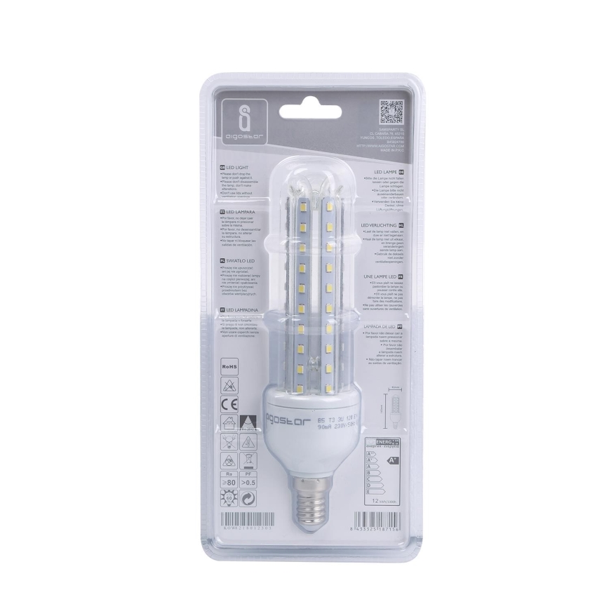 Λαμπτήρας LED E14/12W/230V 6500K - Aigostar