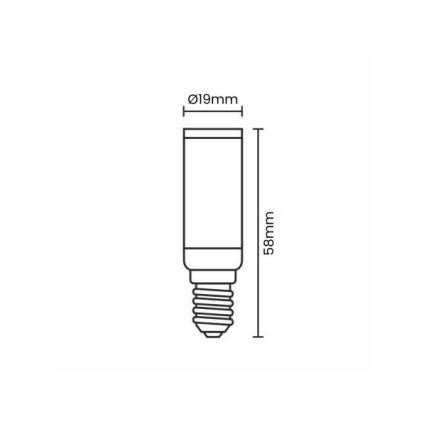 Λαμπτήρας LED E14/4,5W/230V 2800K