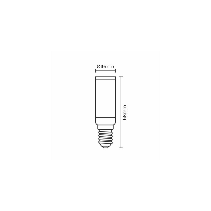 Λαμπτήρας LED E14/4,5W/230V 2800K