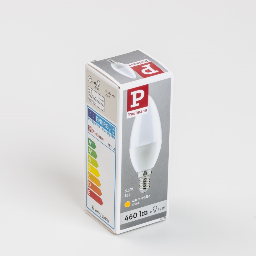 Λαμπτήρας LED E14/5,5W/230V 2700K - Paulmann 28718
