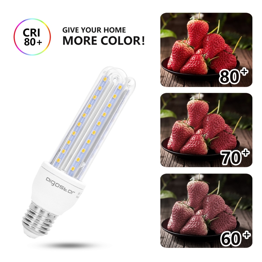 Λαμπτήρας LED E27/12W/230V 3000K - Aigostar