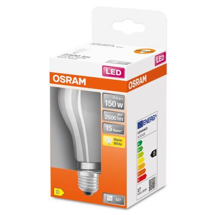 Λαμπτήρας LED E27/17W/230V 2700K - Osram