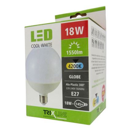 Λαμπτήρας LED E27/18W/230V 4200K