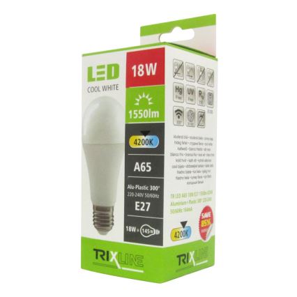 Λαμπτήρας LED E27/18W/230V 4200K