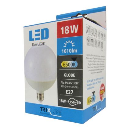 Λαμπτήρας LED E27/18W/230V 6500K