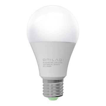 Λαμπτήρας LED ECOLINE A65 E27/15W/230V 6500K - Brilagi