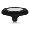 Λαμπτήρας LED ECOLINE AR111 GU10/12W/230V 3000K 120° μαύρο - Brilagi