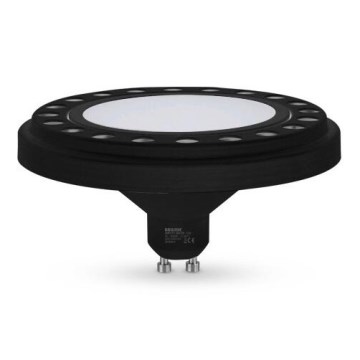 Λαμπτήρας LED ECOLINE AR111 GU10/12W/230V 3000K 120° μαύρο - Brilagi