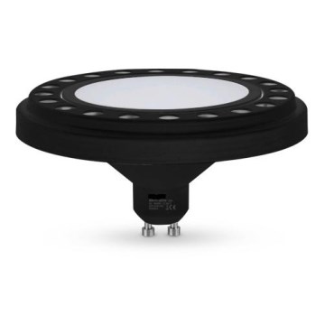 Λαμπτήρας LED ECOLINE AR111 GU10/15W/230V 3000K 120° μαύρο - Brilagi