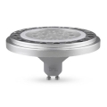 Λαμπτήρας LED ECOLINE AR111 GU10/15W/230V 3000K 30° ασημί - Brilagi