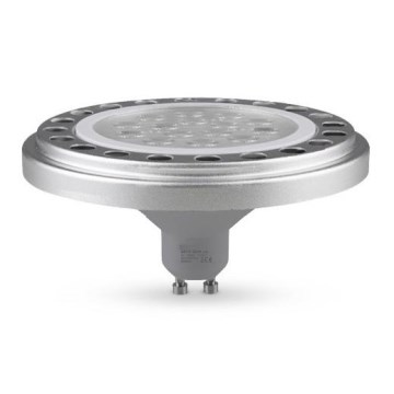 Λαμπτήρας LED ECOLINE AR111 GU10/15W/230V 3000K 30° ασημί - Brilagi