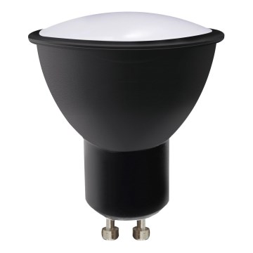 Λαμπτήρας LED ECOLINE GU10/8,5W/230V 4000K μαύρο - Brilagi