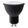 Λαμπτήρας LED ECOLINE GU10/8,5W/230V 4000K μαύρο - Brilagi